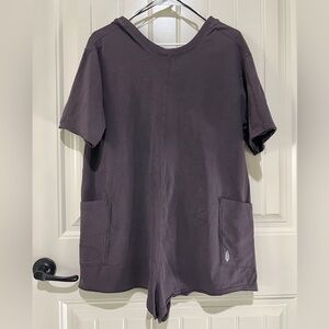 FP Movement short-sleeve Dark Espresso Romper size XS